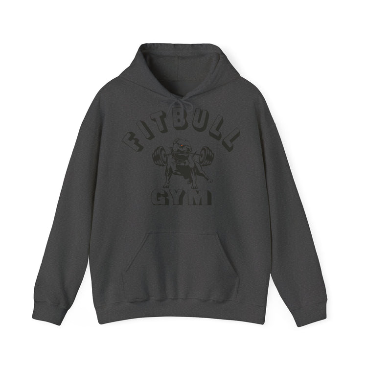 FITBULL Gym Graphic Hoodie — Pitbull Gym Vintage Weightlifting