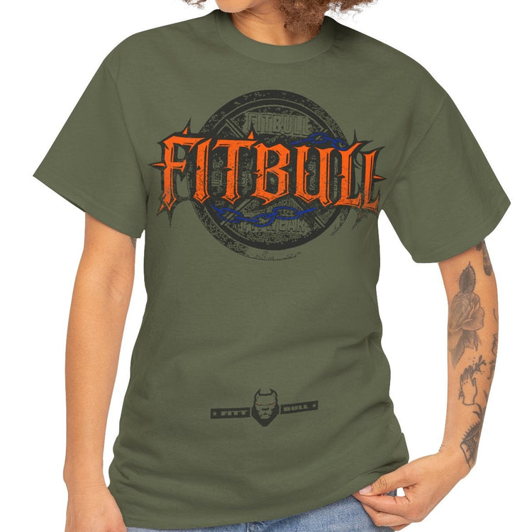 FITBULL Graphic T-Shirt — Chains Vintage Gym Streetwear Tee