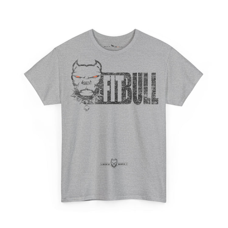 FITBULL Gym Graphic Tee – Bodybuilding Dog Design