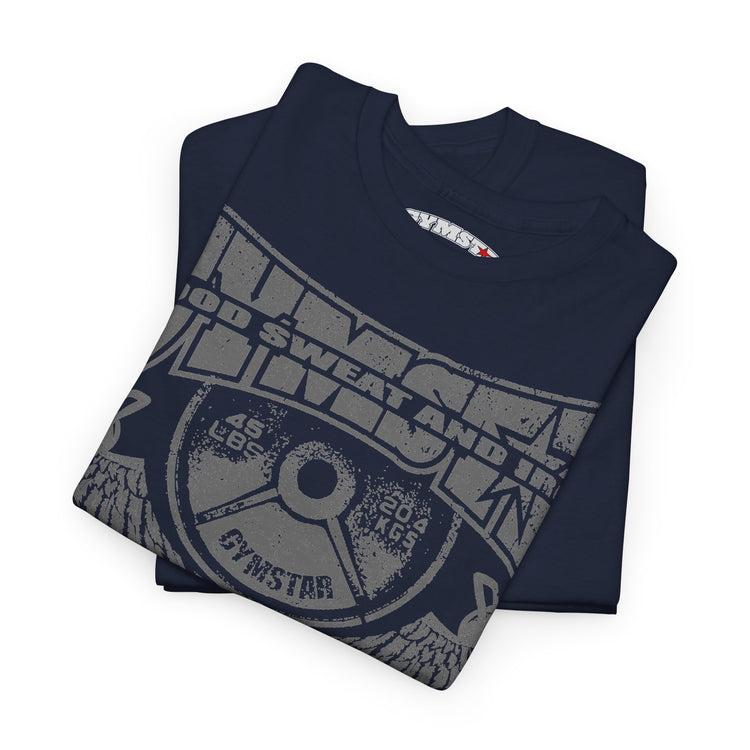 GYMSTAR Blood, Sweat and Iron Unisex Gym T-Shirt