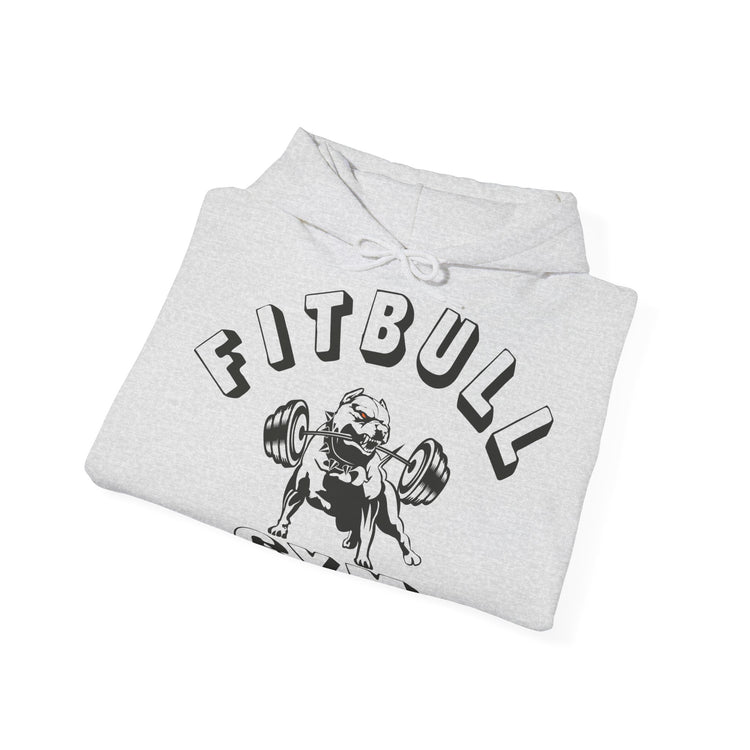 FITBULL Gym Graphic Hoodie — Pitbull Gym Vintage Weightlifting