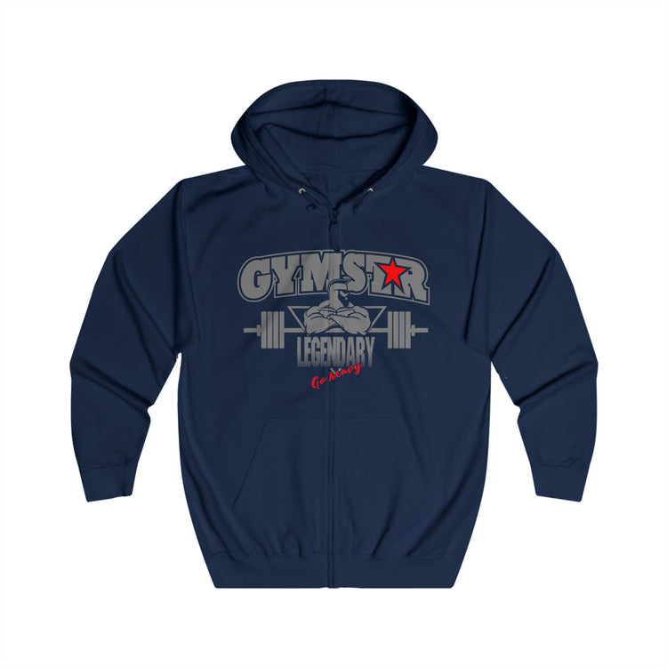 GYMSTAR Zip Hoodie — All Winner Bodybuilding Full-Zip Sweatshirt