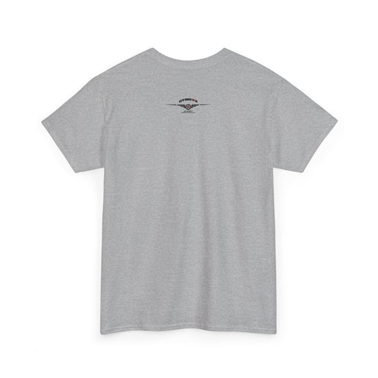 Gray t-shirt on a white background