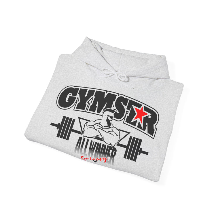 GYMSTAR Graphic Hoodie — Bad Attitude Barbell Bodybuilding Sweatshirt