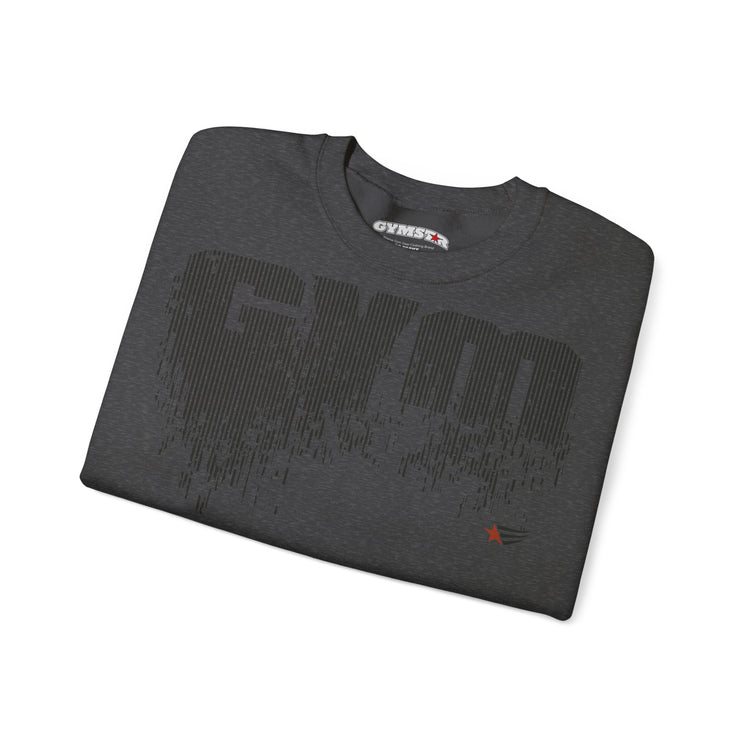 Folded black sweatshirt with 'Perfectly Imperfect' text on a white background