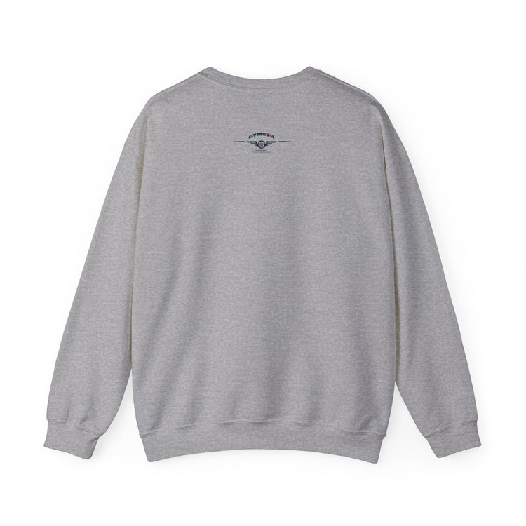 Gray sweatshirt on a white background