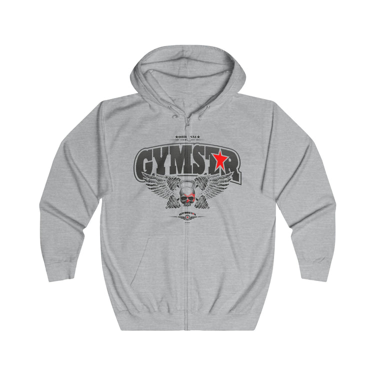 GYMSTAR "Sporting Life" – Premium Full-Zip Urban Training Hoodie