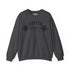 Dark gray Gymstar Athletic sweatshirt with 'love' text on a white background