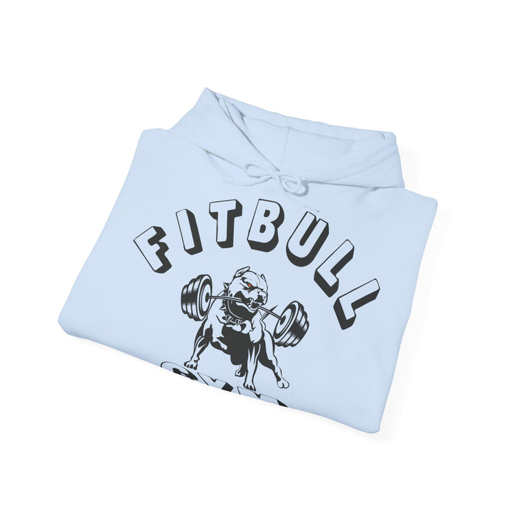 FITBULL Gym Graphic Hoodie — Pitbull Gym Vintage Weightlifting
