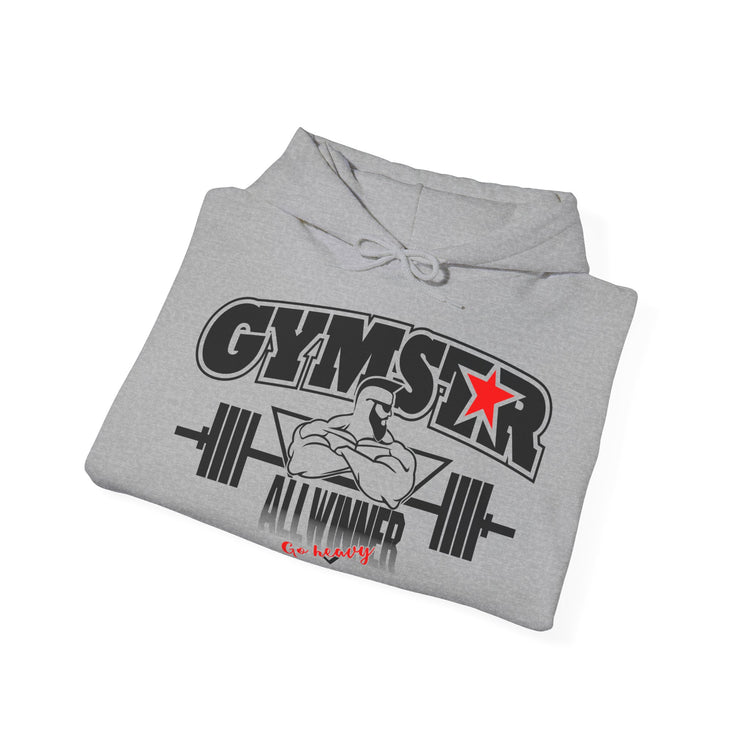 GYMSTAR Graphic Hoodie — Bad Attitude Barbell Bodybuilding Sweatshirt