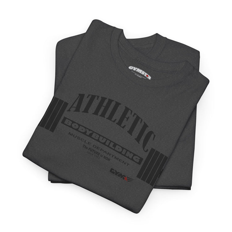 GYMSTAR Athletic Barbell T-Shirt — Vintage Gym Weightlifting Tee