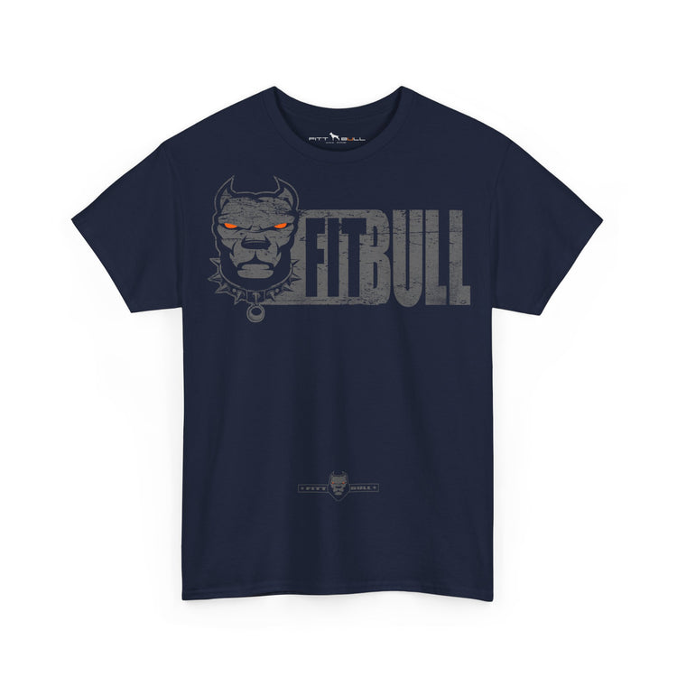 FITBULL Gym Graphic Tee – Bodybuilding Dog Design