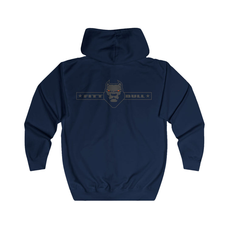 FITBULL Graphic Zip Hoodie — Pitbull Gym Vintage Full-Zip