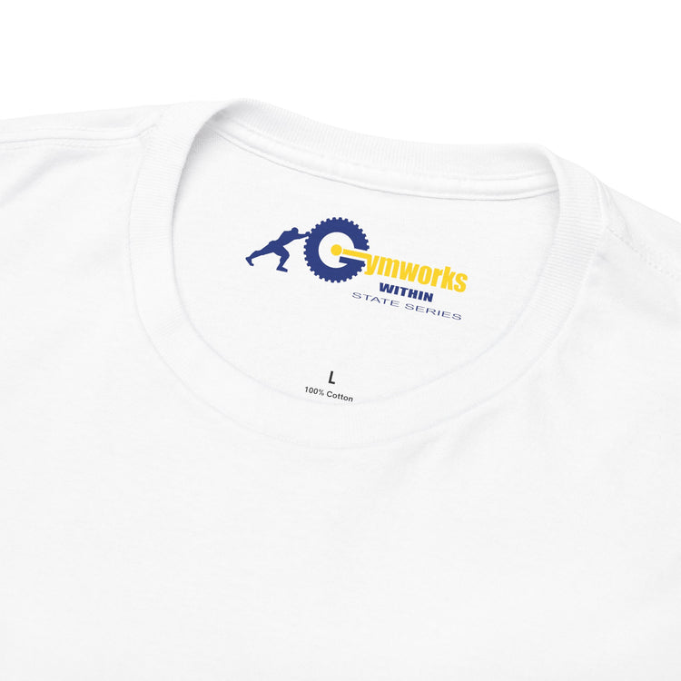 GYMWORKS Tee / FOCUS — Minimalist Gym T-Shirt for Training