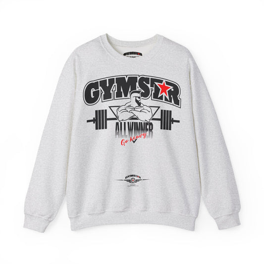GYMSTAR Graphic Sweatshirt — Bad Attitude Retro Bodybuilding Crewneck