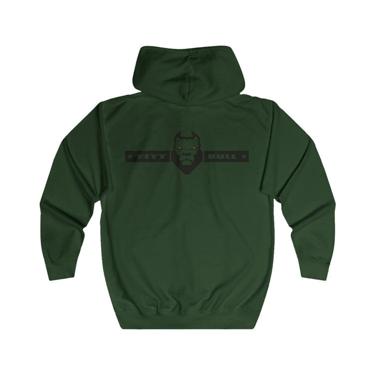 FITBULL Graphic Zip Hoodie — Pitbull Gym Vintage Full-Zip