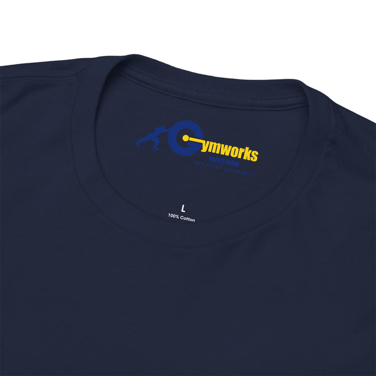 GYMWORKS Tee / FOCUS — Minimalist Gym T-Shirt for Training