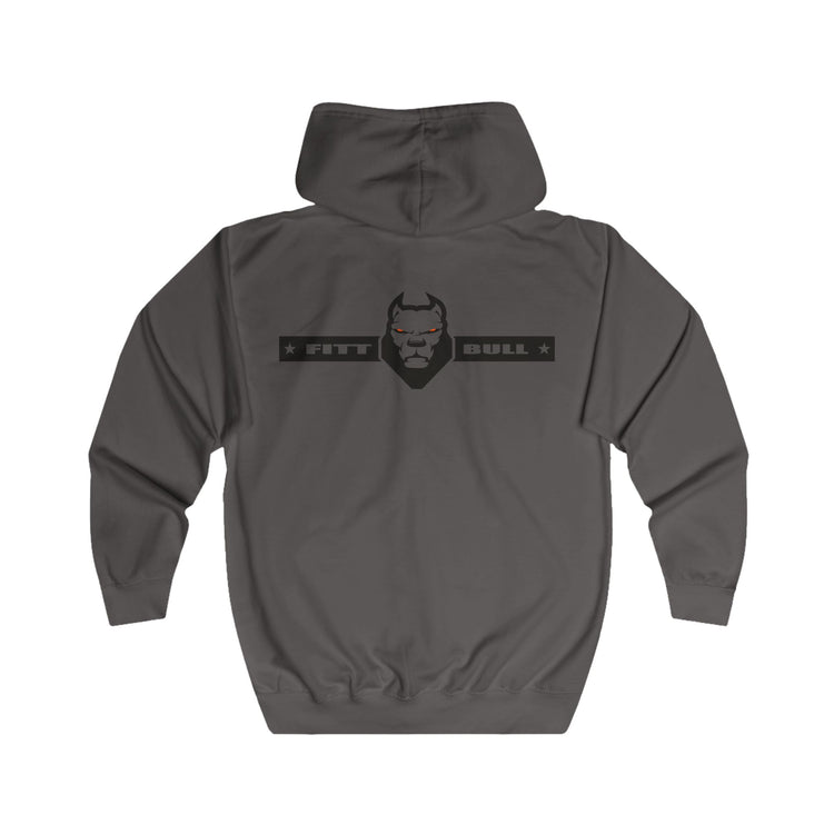 FITBULL Graphic Zip Hoodie — Pitbull Gym Vintage Full-Zip