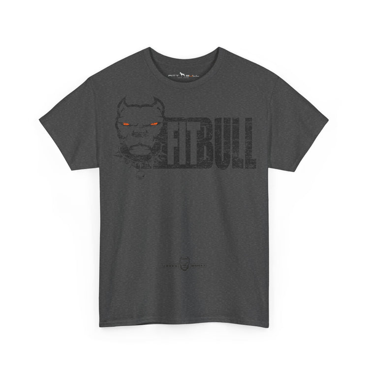 FITBULL Gym Graphic Tee – Bodybuilding Dog Design