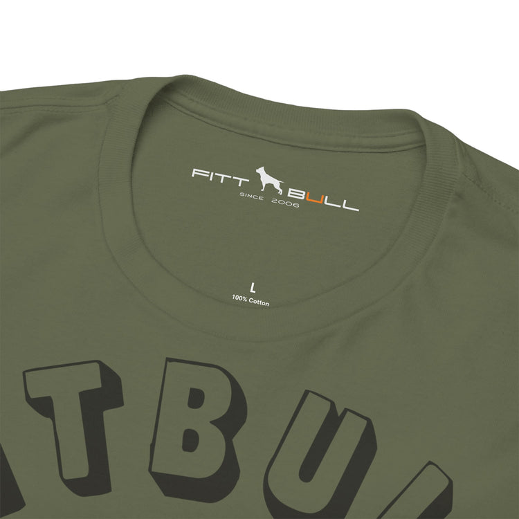 Fitbull Gym T-Shirt — Vintage Weightlifting Bulldog Tee