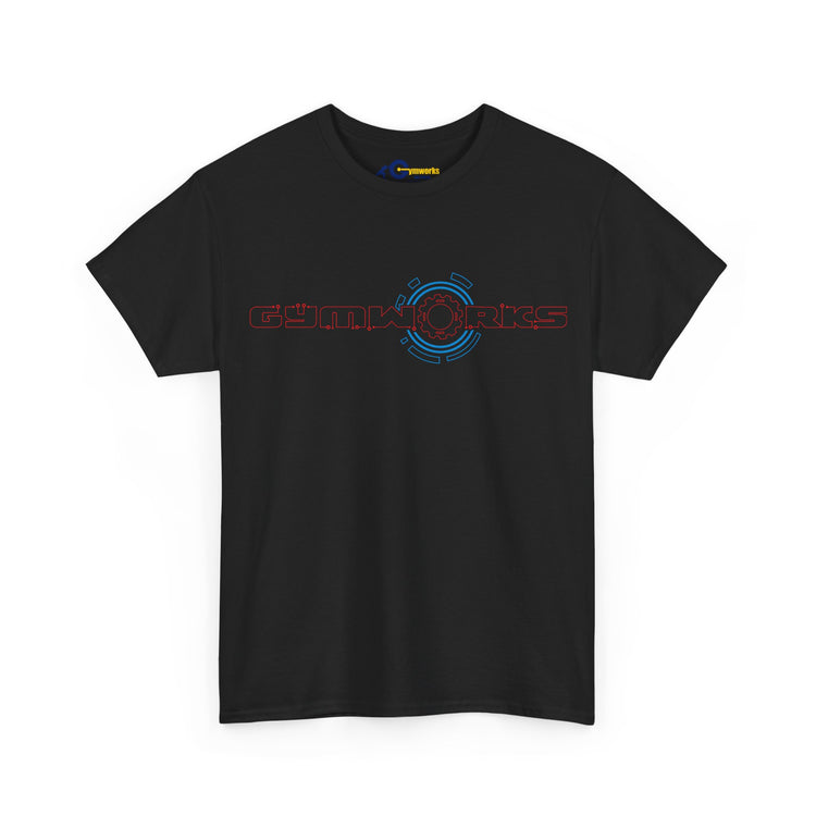 GYMWORKS Tee / FOCUS — Minimalist Gym T-Shirt for Training