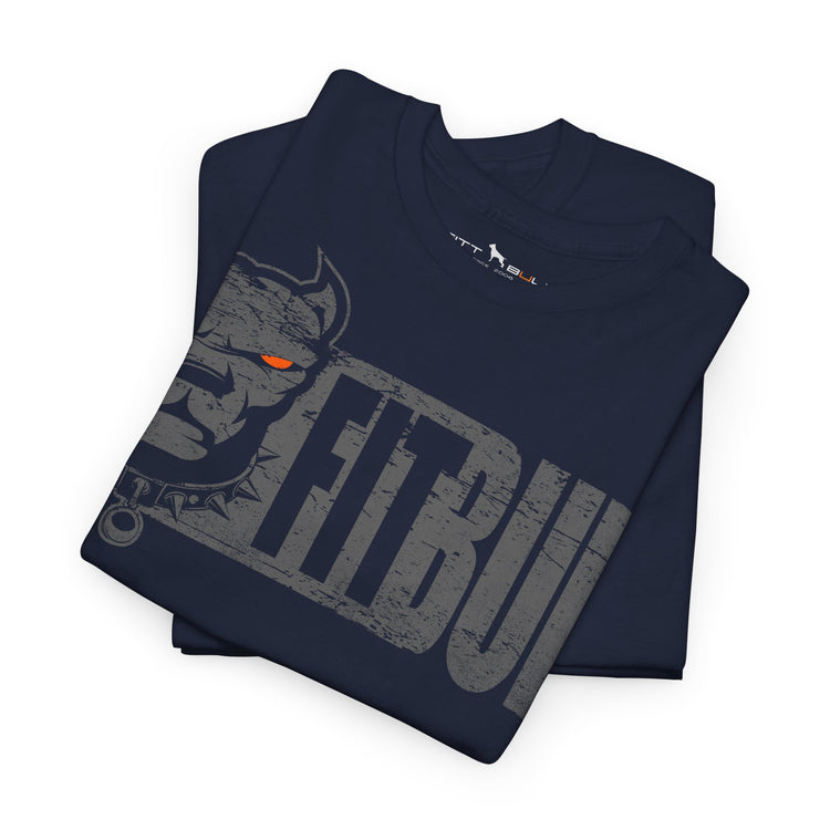 FITBULL Gym Graphic Tee – Bodybuilding Dog Design