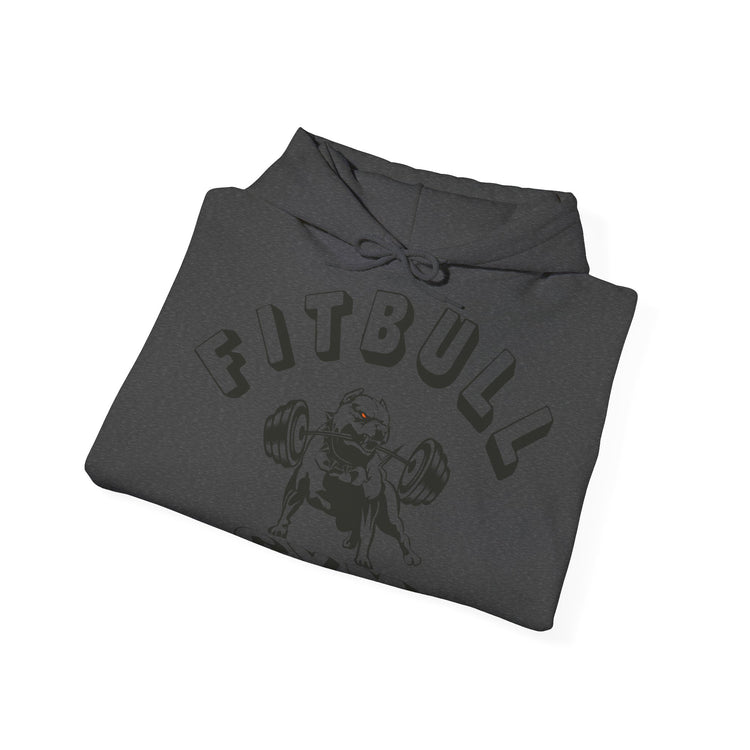 FITBULL Gym Graphic Hoodie — Pitbull Gym Vintage Weightlifting