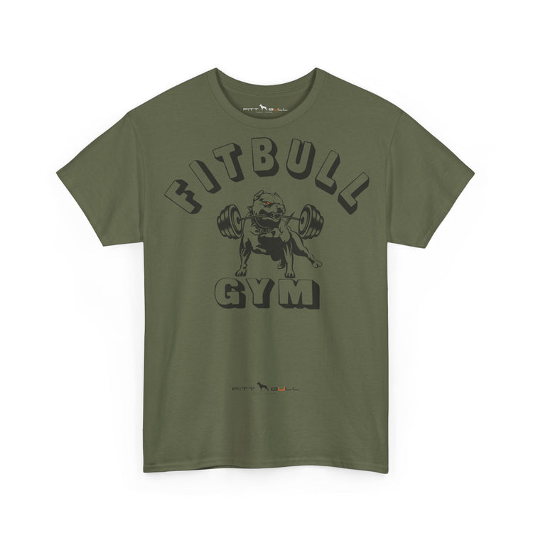 Fitbull Gym T-Shirt — Vintage Weightlifting Bulldog Tee