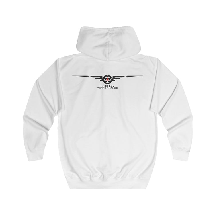 GYMSTAR Blood, Sweat and Iron Unisex Full Zip Gym Hoodie