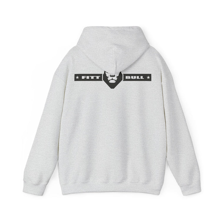 FITBULL Graphic Hoodie — Chains Pitbull Vintage Gym Pullover