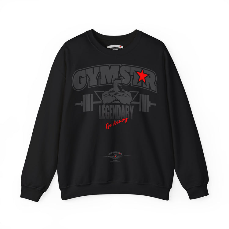 GYMSTAR Graphic Sweatshirt — Bad Attitude Retro Bodybuilding Crewneck