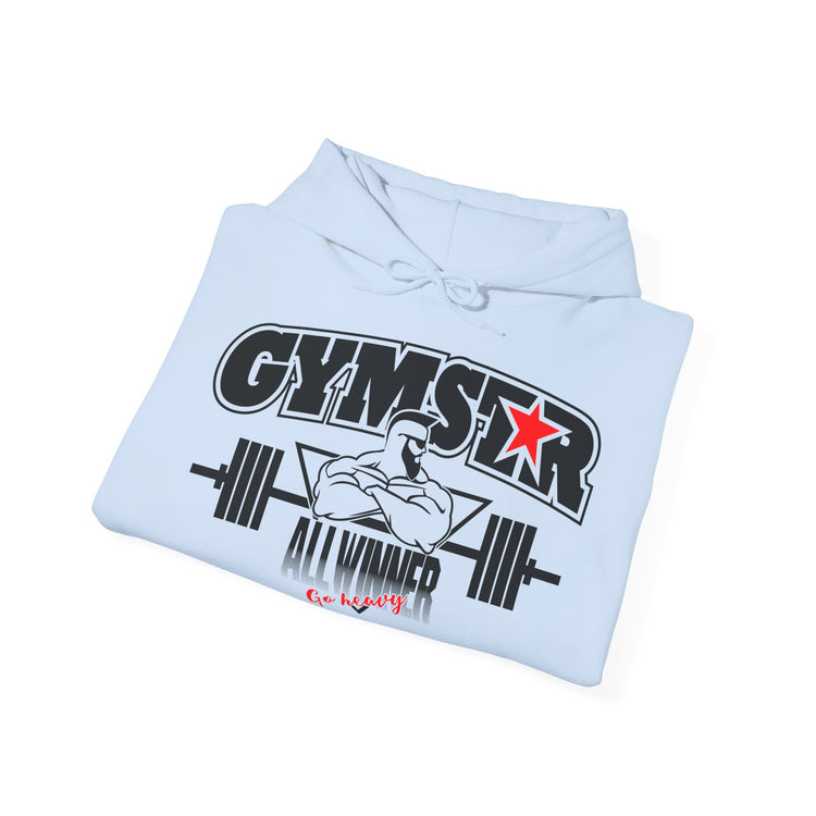 GYMSTAR Graphic Hoodie — Bad Attitude Barbell Bodybuilding Sweatshirt