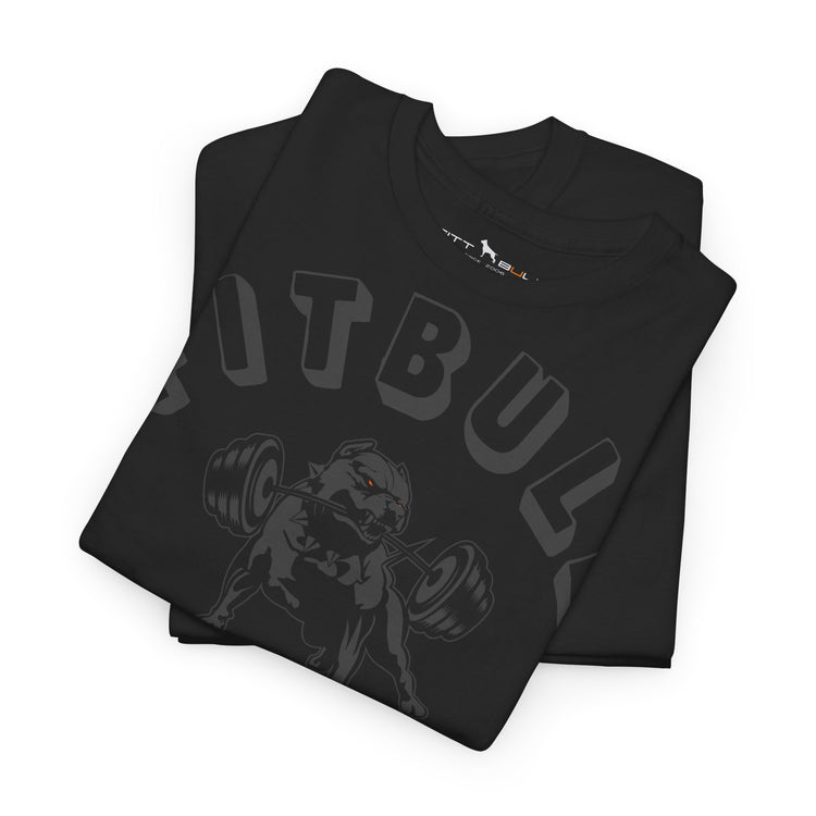 Fitbull Gym T-Shirt — Vintage Weightlifting Bulldog Tee