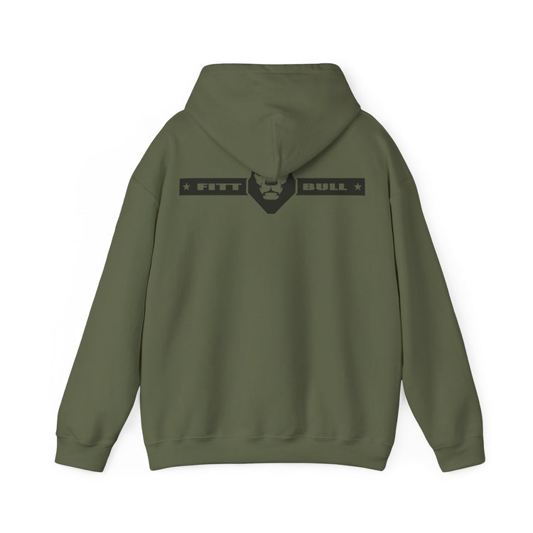 FITBULL Gym Graphic Hoodie — Pitbull Gym Vintage Weightlifting