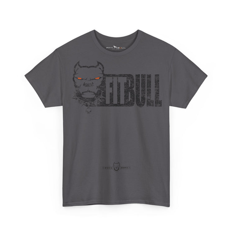 FITBULL Gym Graphic Tee – Bodybuilding Dog Design