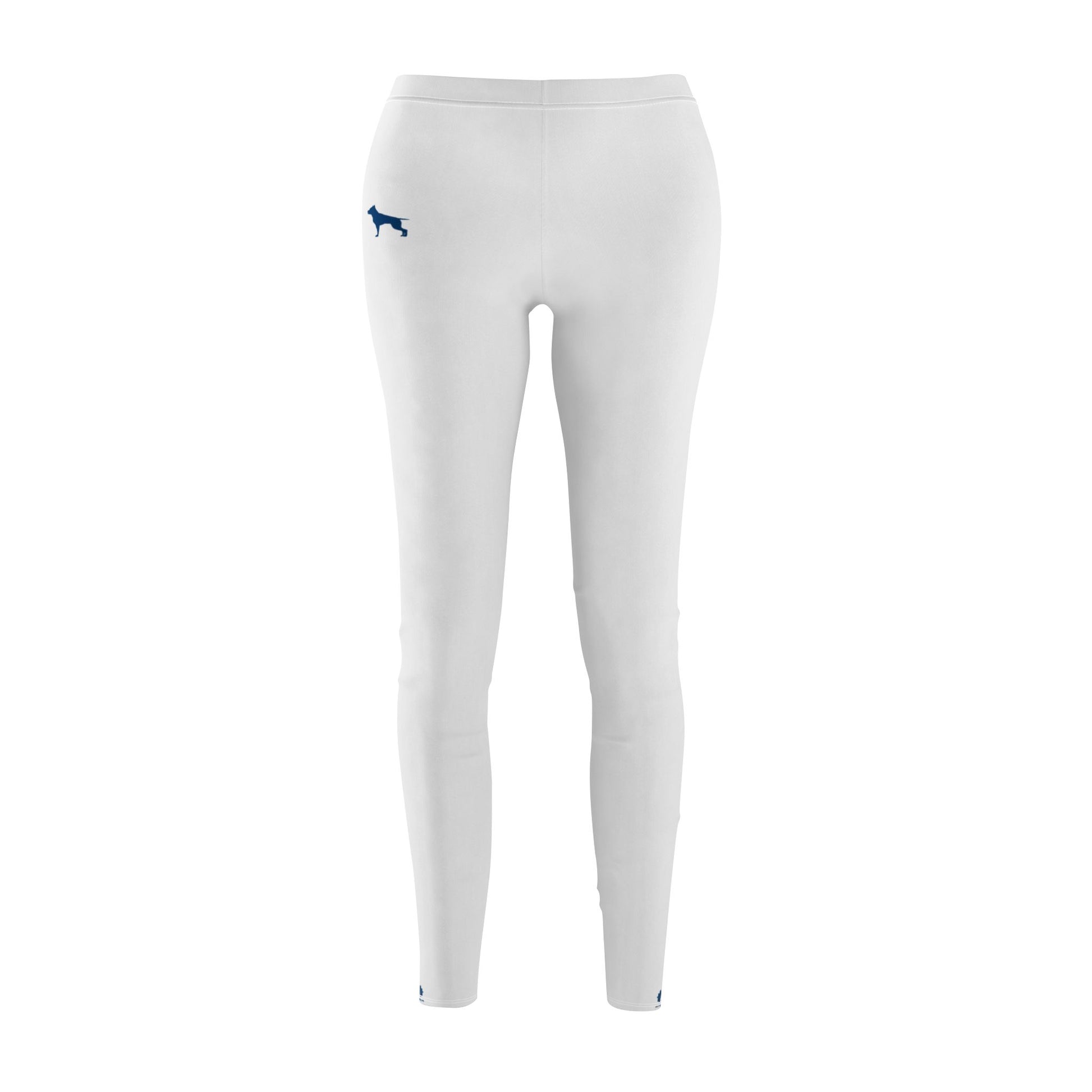 sports leggings and a blue Fitbull  branded with the Fitbull gym logo