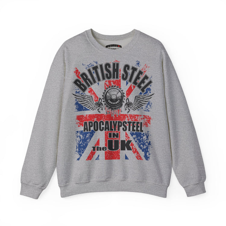 GYMSTAR British Steel Unisex Gym Crewneck Sweatshirt