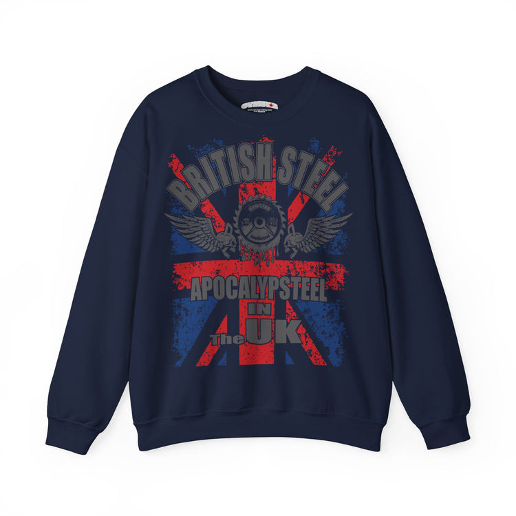 GYMSTAR British Steel Unisex Gym Crewneck Sweatshirt