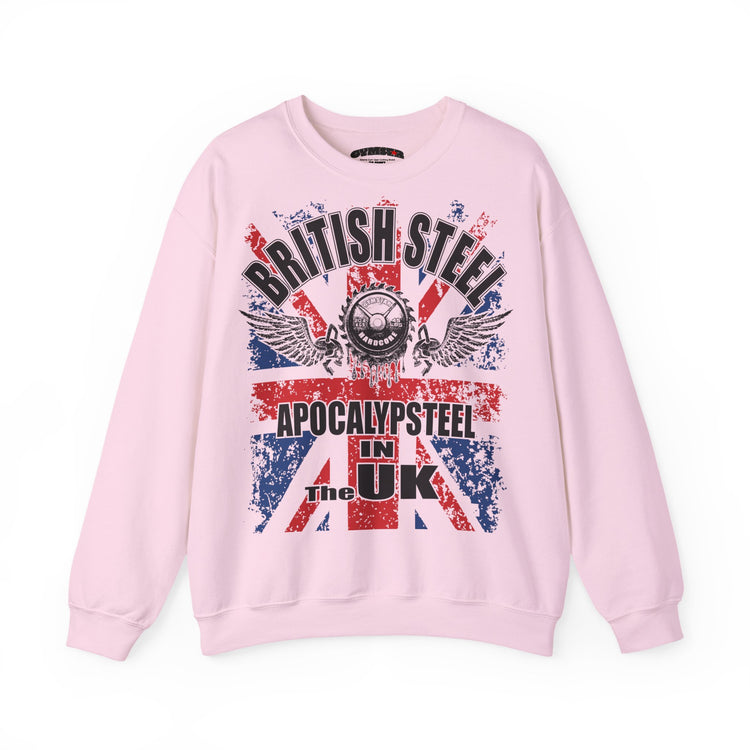 GYMSTAR British Steel Unisex Gym Crewneck Sweatshirt