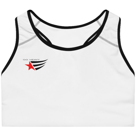 Fitness Yoga Sports Bra  Gymstar Xtreme  in Brilliant White