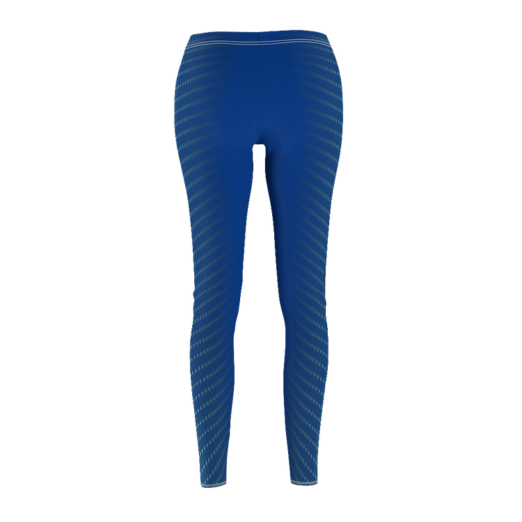 Gymstar Women’s Ombre High-Waisted Leggings – Blue Gradient Yoga &amp; Fitness Pants