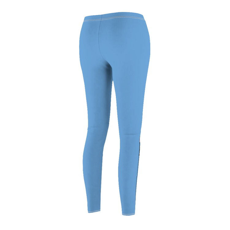 Gymstar Women’s Yoga Leggings Blue | Cut &amp; Sew Fitness &amp; Casual Wear