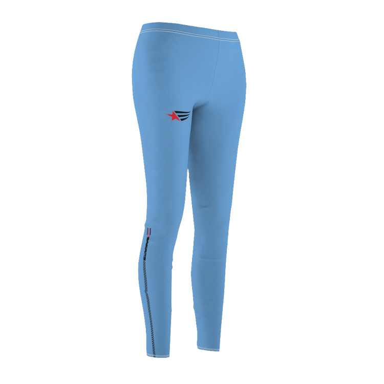 Gymstar Women’s Yoga Leggings Blue | Cut &amp; Sew Fitness &amp; Casual Wear