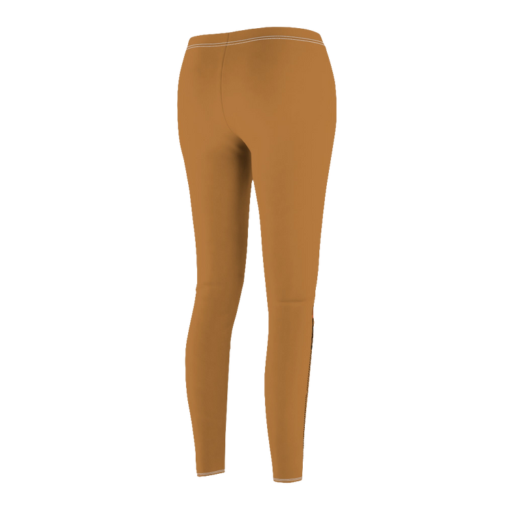 Gymstar Women’s Yoga Leggings Brown | Cut &amp; Sew Fitness &amp; Casual Wear