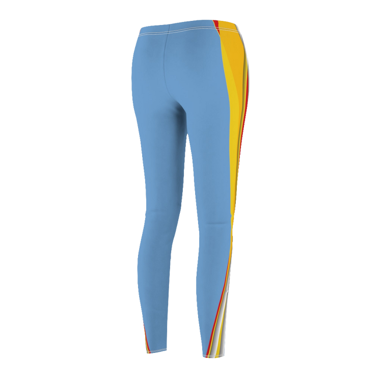 Gymstar Xtreme Women’s Cut &amp; Sew Leggings Blue | Yoga, Fitness &amp; Casual Wear