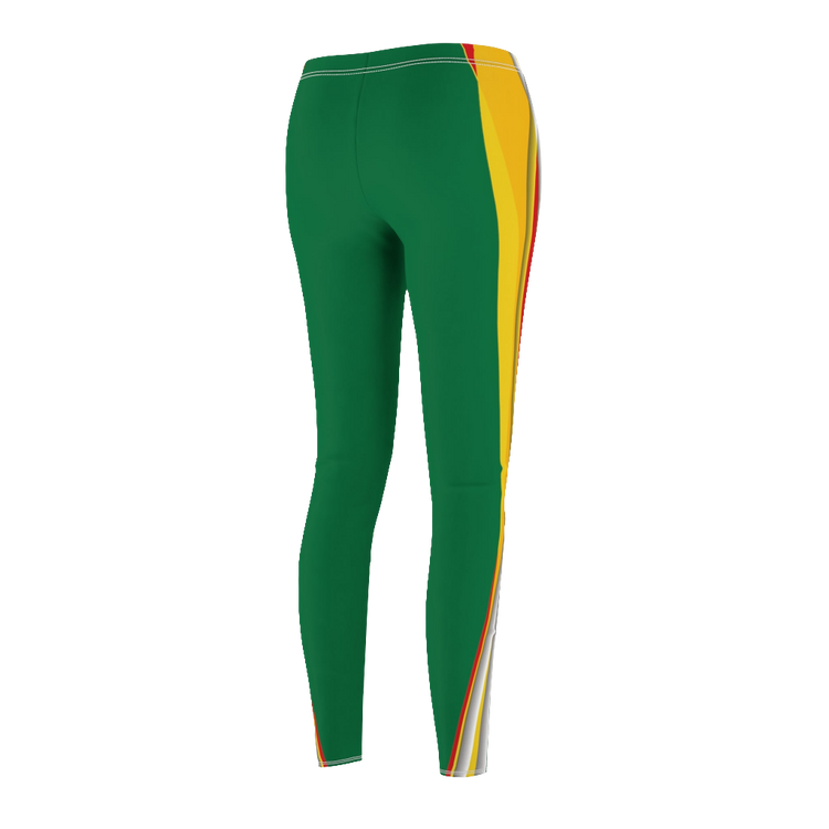 Gymstar Xtreme Women’s Cut &amp; Sew Leggings Green | Yoga, Fitness &amp; Casual Wear