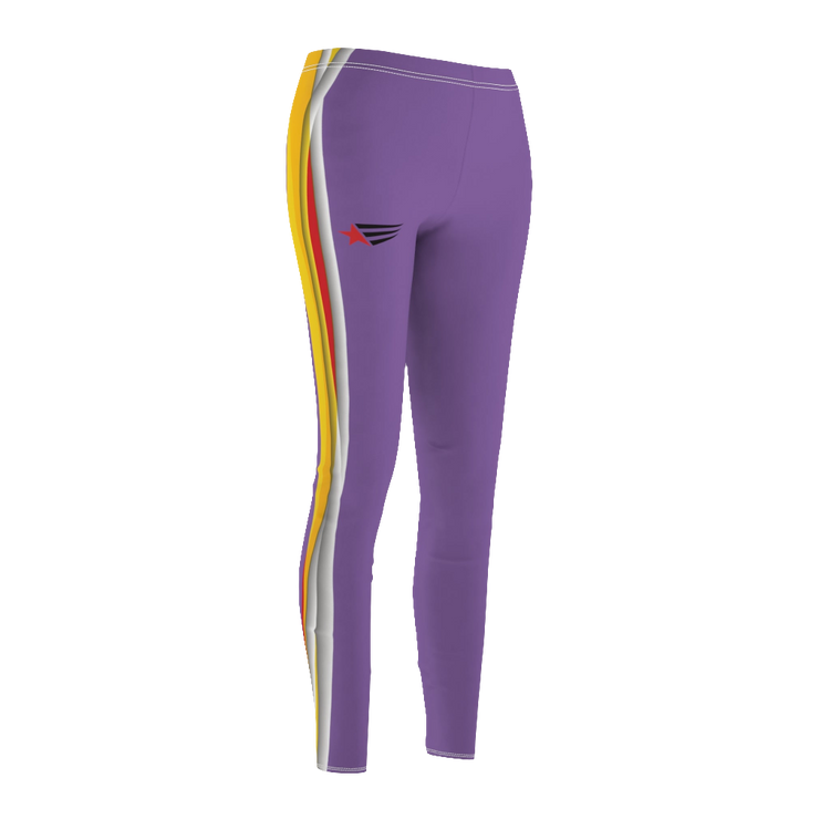 Gymstar Xtreme Women’s Cut &amp; Sew Leggings Purple | Yoga, Fitness &amp; Casual Wear