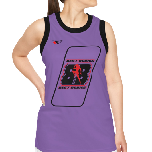 A woman with a fitness body is wearing a Gymstar sports tank top branded with the Gymstar Fit logo and a motivating print.
