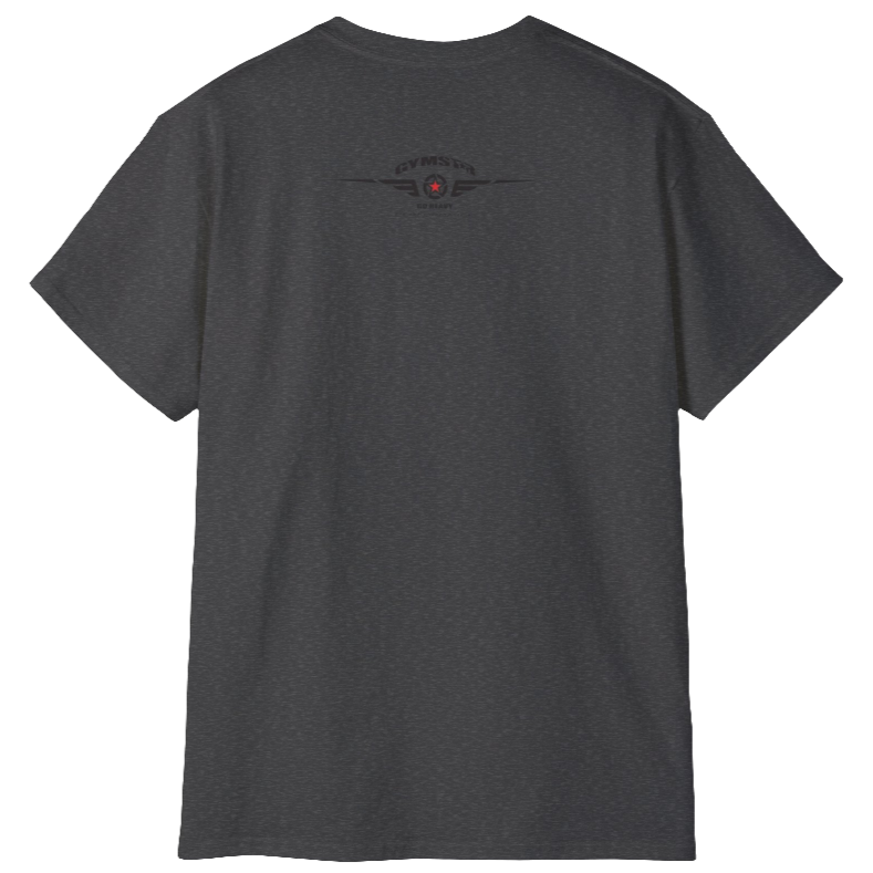 A  grey  molon labe, gymstar training, fitness t-shirt. Rare view.