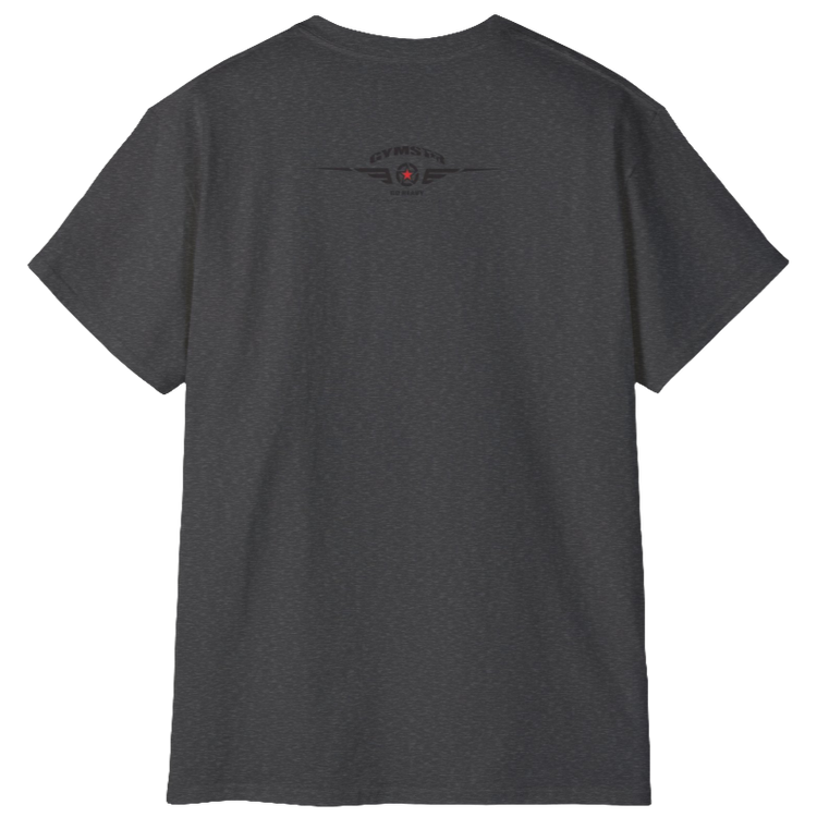 A  grey  molon labe, gymstar training, fitness t-shirt. Rare view.